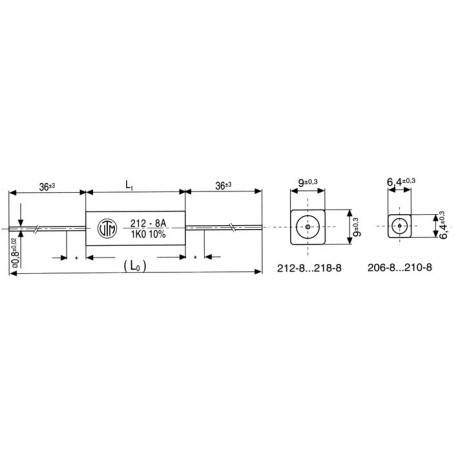 Résistance 2,2R-5,0W