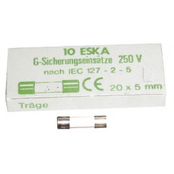 Fusible céramique 5x20mm T6.3 AH / 250V (boite de 10)